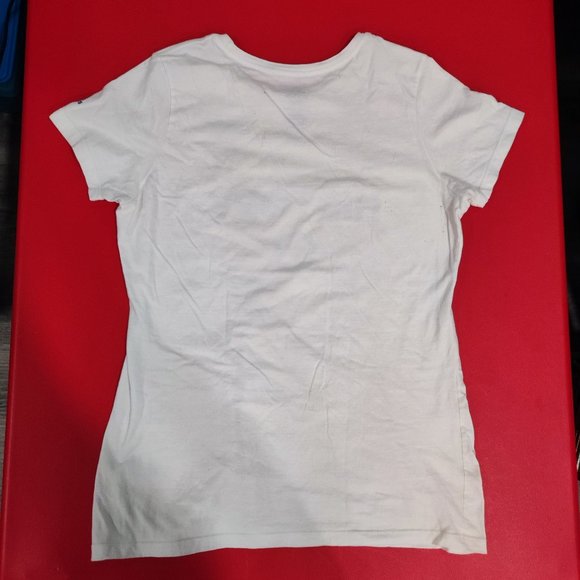 Adidas Winnipeg Jets Create History Stanley cup T-shirt white women's size XL - Picture 5 of 6